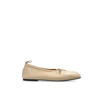 Alohas Ballerinas, female, Beige, Size: 9 US Rosalind Leather Ballerinas