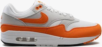 Nike Womens Air Max 1 Sneakers In Safety Orange