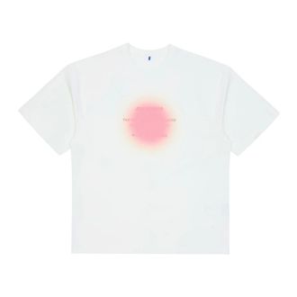 Ader Error T-Shirts, female, Pink, XL, Pink Graphic Print T-shirts