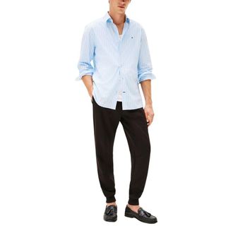 Tommy Hilfiger Cotton-Blend Joggers - Black