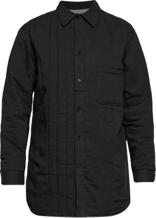 Yohji Yamamoto Camicia con tasca - Nero