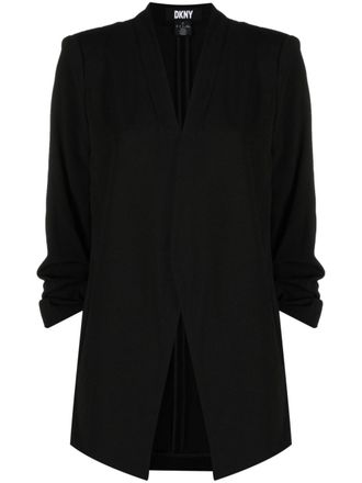DKNY Blazer met open voorkant - Zwart