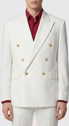 Versace Blazer a doppiopetto in lana vergine