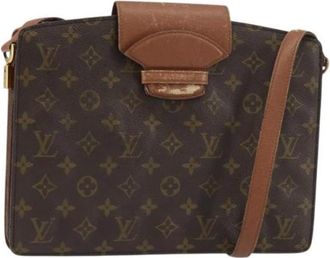 Louis Vuitton Pre-owned Cross Body Bags, female, Brown, Size: ONE SIZE Pre-owned Vintage Cross Body Bag