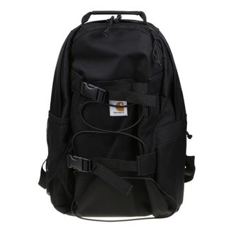 Carhartt Work in Progress Carhartt Wip, Backpacks, male, Black, Size: ONE SIZE Kickflip Backpack with Multiple Compartments