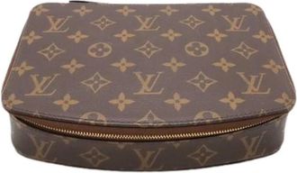 Louis Vuitton Pre-owned Clutches, female, Brown, Size: ONE SIZE Pre-owned Vintage Clutch