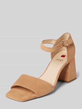 Högl Sandalette mit Dornschließe in Beige, Größe 41