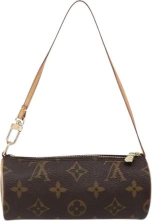Louis Vuitton Pre-owned Mini Bags, female, Brown, Size: ONE SIZE Pre-owned Canvas Mini Bag