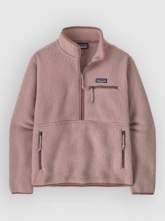 Patagonia Retro Pile Marsupial Half-Zip Fleece Trui roze