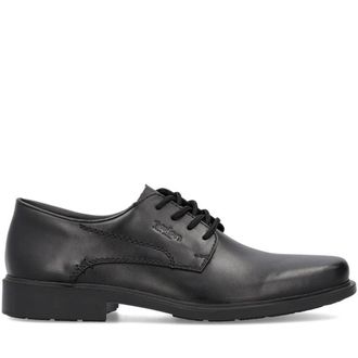 Rieker Klassieke Zwarte Formele Zakelijke Schoenen - Heren - Nette schoenen - Zwart - 41 EU - Leer - Schoenen