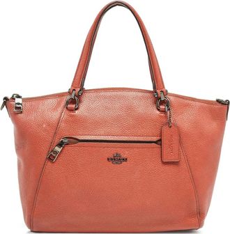 Coach Borsa tote Prairie in pelle - Marrone