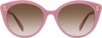 Marc Jacobs Oval Accent Sunglasses - Pink