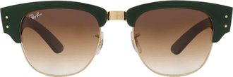 Ray-Ban Mega Clubmaster Brown Gradient Square Unisex Sunglasses RB0316S 136851 53