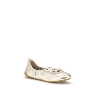 Chlo&eacute; Kick Ballerinas Ballet Flat - Silver
