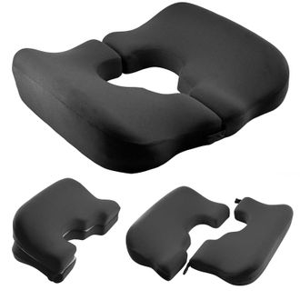 OEM Almohada Con Forma De Rosquilla Para El Dolor De Coxis, 100 % Espuma Viscoel&aacute;stica, Coj&iacute;n Antiescaras, Coj&iacute;n Grueso Antiescaras, Coj&iacute;n Grueso Para El 