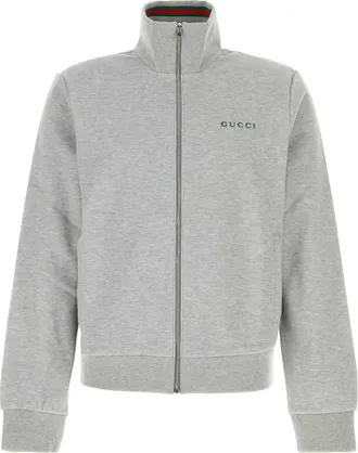 Gucci Grey Logo Jacket
