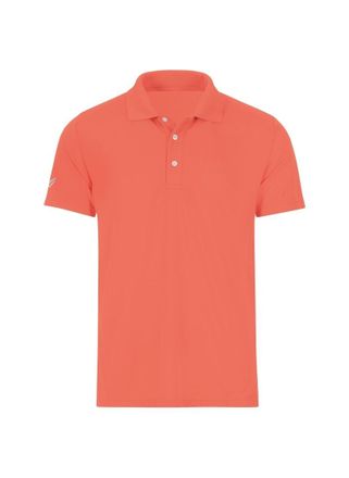 Trigema Poloshirt TRIGEMA TRIGEMA Klassisches Poloshirt COOLMAX, Herren, Gr. 3XL, rot (powerrot), 100% Polyester (recycelt), Shirts Poloshirt