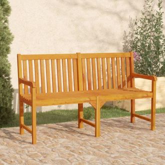vidaXL Vidaxl - Panca da Giardino 150 cm in Legno Massello di Acacia