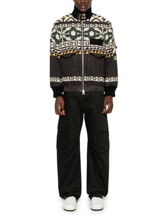 Golden Goose Cotton-Blend Cargo Pants - Black