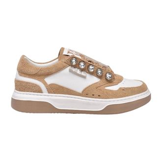 Emanuelle Vee Mujer, Zapatos, Beige, Talla: 37 EU