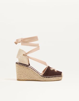 Valentino Garavani Zeppa Resort In Crosta 75mm Donna EBANO 35