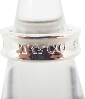 Tiffany & Co. Sterling Silver 925 Band Ring (Pre-Owned)