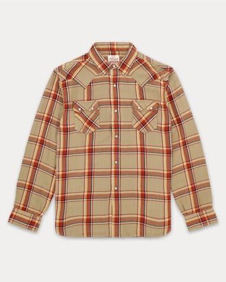 Fortela Josh Tartan Texan Check Shirt in Multicolor at Nordstrom, Size X-Large