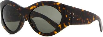Saint Laurent Accessoires, unisex, Bruin, ONE Size, Zonnebril van puur acetaat