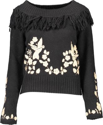 Blugirl Blugirl Zwarte Viscose Damestrui