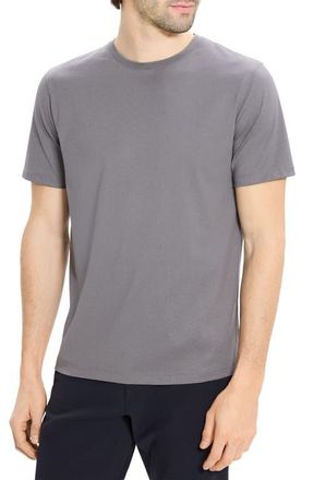 Theory Precise Cotton T-Shirt in Carbon - Bax at Nordstrom, Size X-Large