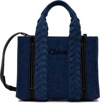 【関税&送料込】Chloe Bags Blue Chloé Large Plage Tote Bag | Blue | FARFETCH