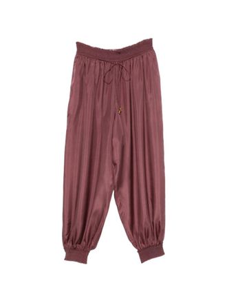 Zimmermann Brown Relaxed Drawstring Pants