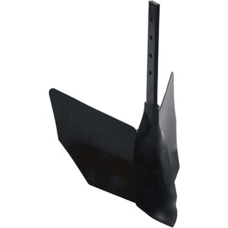 vidaXL Vidaxl - Accessorio per Aratro a Timone Nero in Metallo