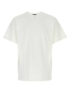Y / Project Witte Katoenen T-shirt