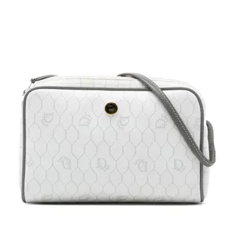 Dior Pre-owned Dior Honeycomb Coated Canvas Crossbody Ladies 590TW2MZ8IS2W241