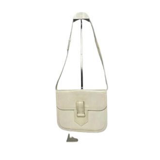 Saint Laurent Pre-owned Shoulder Bags, female, White, Size: ONE SIZE Pre-owned Vintage Shoulder Bag