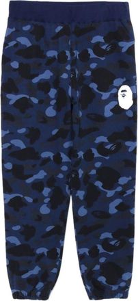 A Bathing Ape Color Camo Wide Fit Sweat Pants Navy 1J30-152-011-NAY