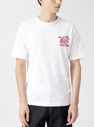 Kenzo Mens Cartoon animals embroidered T-shirt