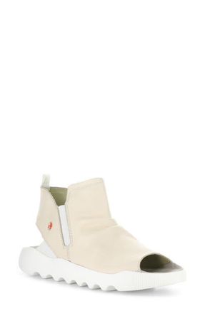 Softinos Wish Platform Wedge Sandal in Cream at Nordstrom, Size 10-10.5Us