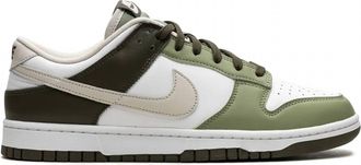 Nike Mens Dunk Low Sneakers In Oil Green