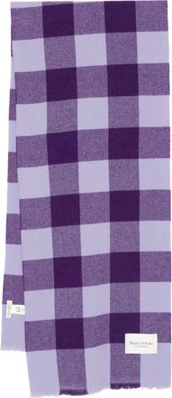 Marc O'Polo Sciarpa a quadretti - Viola