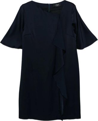 Clips Jurken - Dames - Korte kleedjes - Blauw - 2XL - Kleedjes