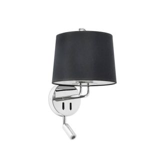 Netlighting Montreal Reading Light Wall Light Chrome E27 2700K