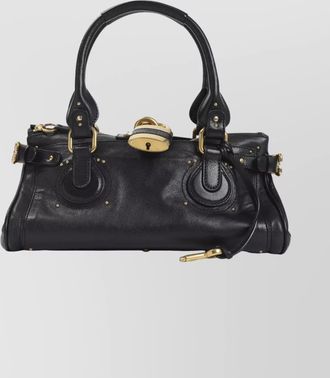 Chlo&eacute; paddington leather shoulder bag