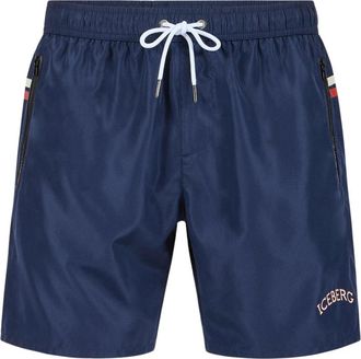 Iceberg Boxer Zwemshorts - Heren - Strandmode - Blauw - L - Badmode