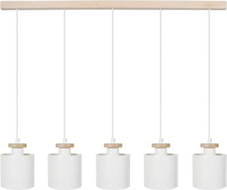 Tosel Lámpara de Techo metal blanco marfil