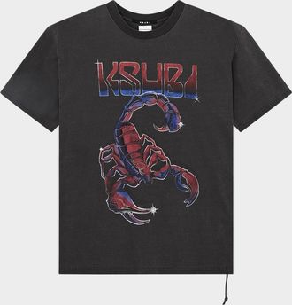 Ksubi Mens Venom Ekcess Graphic T-Shirt