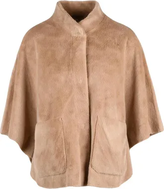Rino&Pelle Beige Unlined Polyester Cape