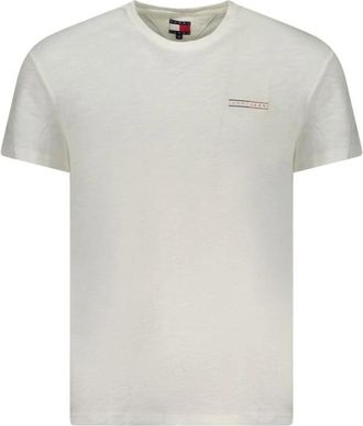Tommy Hilfiger Hombre, Camisetas, Blanco, Talla: 2XL