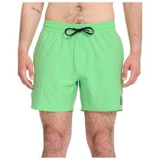 Volcom Lido Solid Trunk 16 Boardshorts f&uuml;r Herren | gr&uuml;n